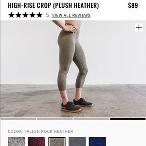 High Rise Crop NoBull Project NWOT